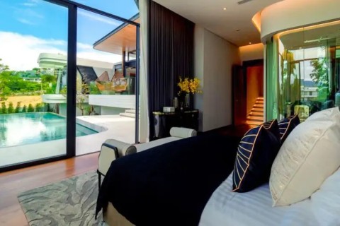 4-комнатная вилла с бассейном в Botanica SKY VALLEY, Пхукет, Таиланд, 625 м2