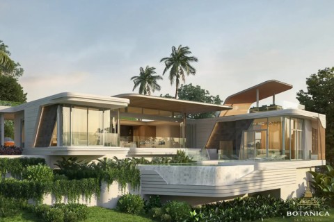 4-комнатная вилла с бассейном в Botanica SKY VALLEY, Пхукет, Таиланд, 625 м2
