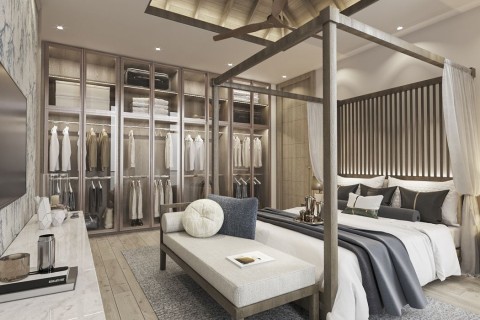Вилла с бассейном в The Teak, Пхукет, Таиланд, 373 м2