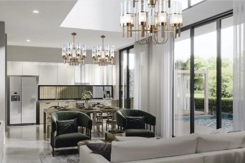 Вилла с бассейном в The Teak, Пхукет, Таиланд, 373 м2