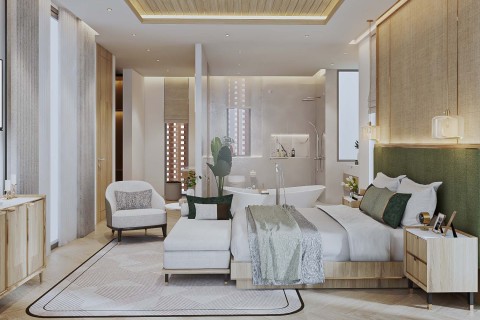 Вилла с бассейном в The Teak, Пхукет, Таиланд, 373 м2