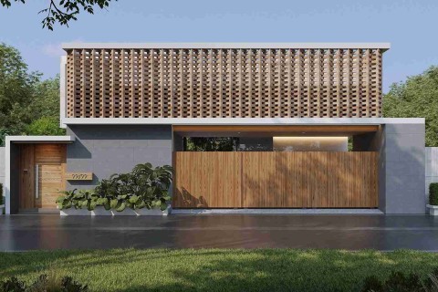 Вилла с бассейном в The Teak, Пхукет, Таиланд, 373 м2