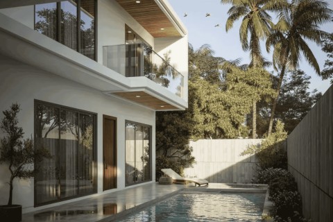 Вилла с бассейном в The Teak, Пхукет, Таиланд, 373 м2