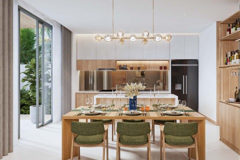 Вилла с бассейном в The Teak, Пхукет, Таиланд, 434 м2