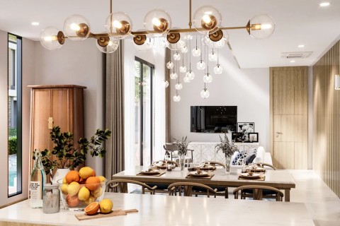 Вилла с бассейном в The Teak, Пхукет, Таиланд, 434 м2
