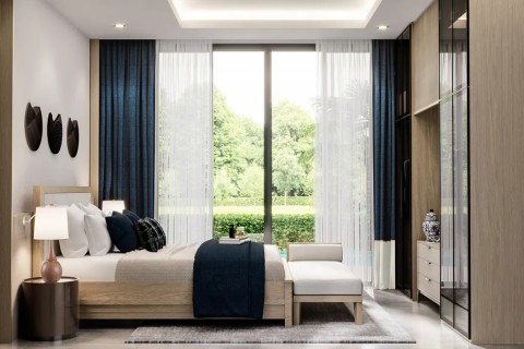 Вилла с бассейном в The Teak, Пхукет, Таиланд, 434 м2