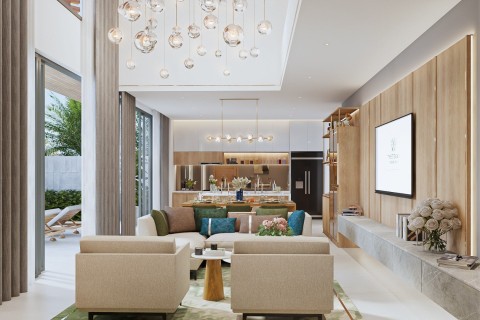 Вилла с бассейном в The Teak, Пхукет, Таиланд, 567 м2