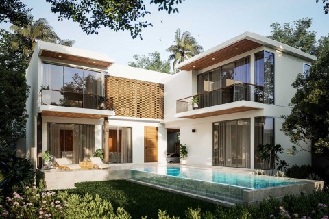 Вилла с бассейном в The Teak, Пхукет, Таиланд, 567 м2