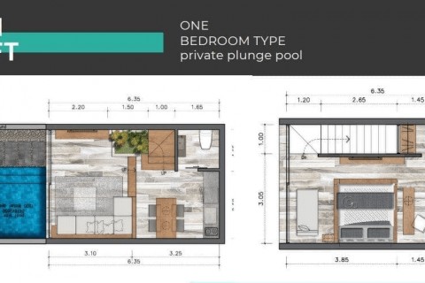 Вилла в Villoft Zen Living, Пхукет, Таиланд, 68 м2
