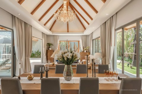 Вилла с бассейном в Anchan Mountain Breeze, Пхукет, Таиланд, 709 м2