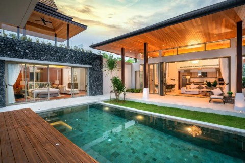 Вилла с бассейном в Botanica Grand Avenue, Пхукет, Таиланд, 430 м2