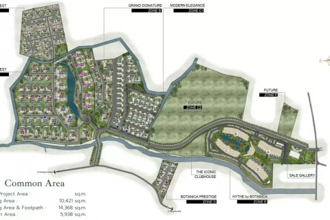 Вилла с бассейном в Botanica Grand Avenue, Пхукет, Таиланд, 777 м2