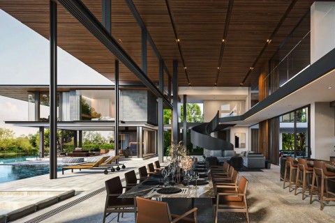 Вилла с бассейном в Botanica Grand Avenue, Пхукет, Таиланд, 777 м2