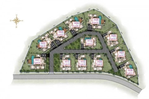 Вилла с бассейном в Botanica Hillside, Пхукет, Таиланд, 319 м2