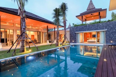 Вилла с бассейном в Botanica Hillside, Пхукет, Таиланд, 319 м2