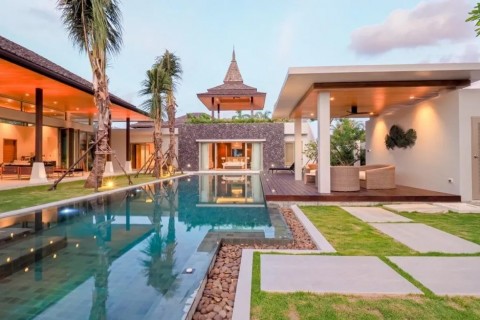 Вилла с бассейном в Botanica Hillside, Пхукет, Таиланд, 319 м2