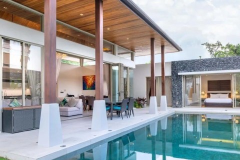 Вилла с бассейном в Botanica Hillside, Пхукет, Таиланд, 479 м2