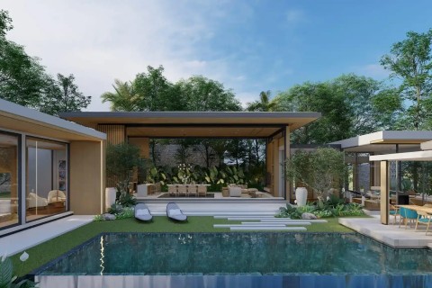Вилла с бассейном в Prestige Villas, Пхукет, Таиланд, 298 м2