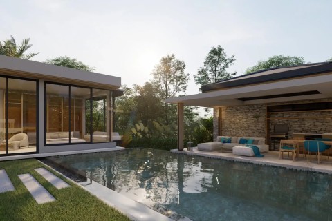 Вилла с бассейном в Prestige Villas, Пхукет, Таиланд, 298 м2