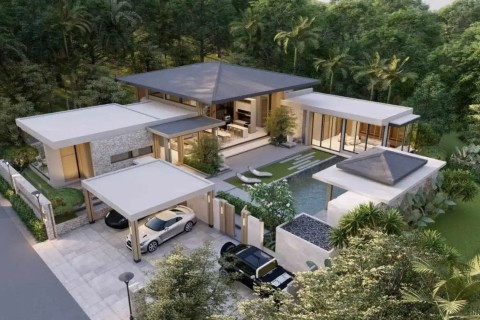 Вилла с бассейном в Prestige Villas, Пхукет, Таиланд, 424 м2