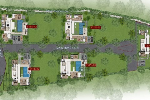 Вилла с бассейном в Prestige Villas, Пхукет, Таиланд, 424 м2