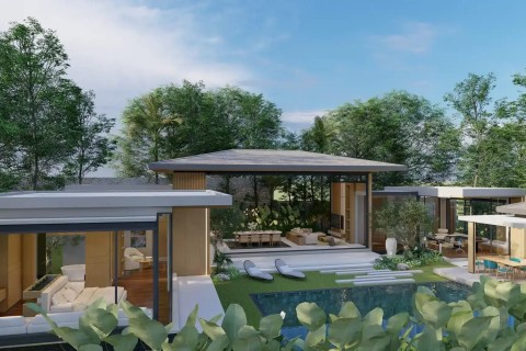 Вилла с бассейном в Prestige Villas, Пхукет, Таиланд, 424 м2