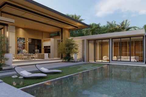 Вилла с бассейном в Prestige Villas, Пхукет, Таиланд, 549 м2