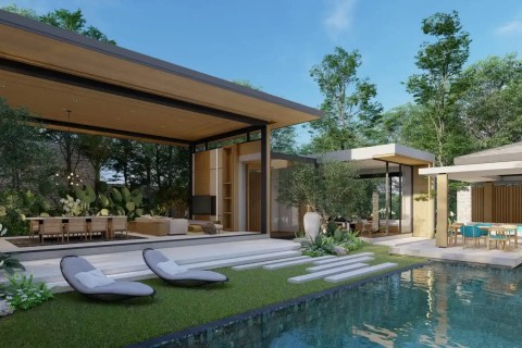 Вилла с бассейном в Prestige Villas, Пхукет, Таиланд, 549 м2