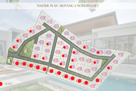 Вилла с бассейном в Botanica Modern Loft, Пхукет, Таиланд, 425 м2