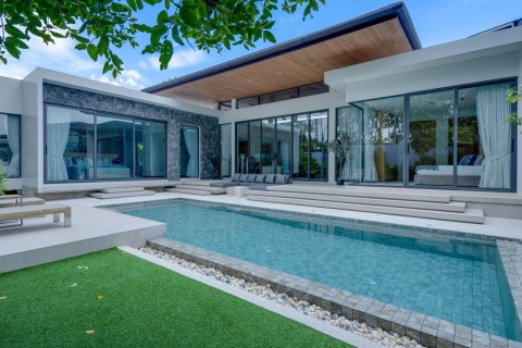 Вилла с бассейном в Botanica Modern Loft, Пхукет, Таиланд, 425 м2