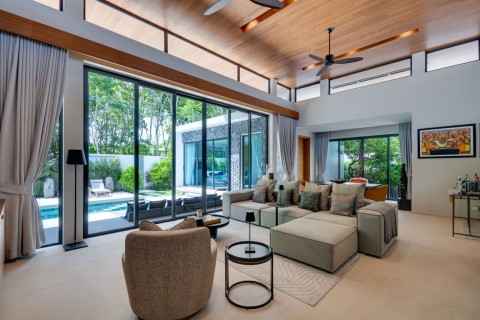 Вилла с бассейном в Botanica Modern Loft, Пхукет, Таиланд, 425 м2