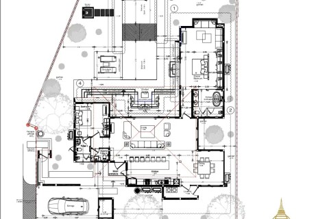 Вилла с бассейном в Botanica Modern Loft, Пхукет, Таиланд, 425 м2