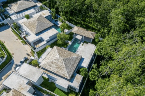 Вилла с бассейном в Botanica Modern Loft, Пхукет, Таиланд, 425 м2