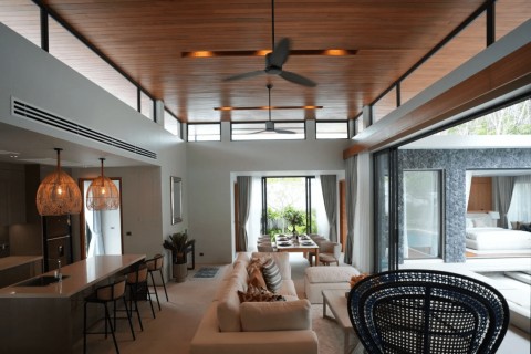 Вилла с бассейном в Botanica Modern Loft, Пхукет, Таиланд, 173 м2