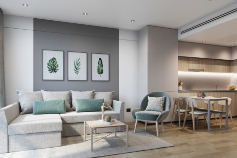 1-комнатная квартира в Layan Green Park, Пхукет, Таиланд, 75 м2