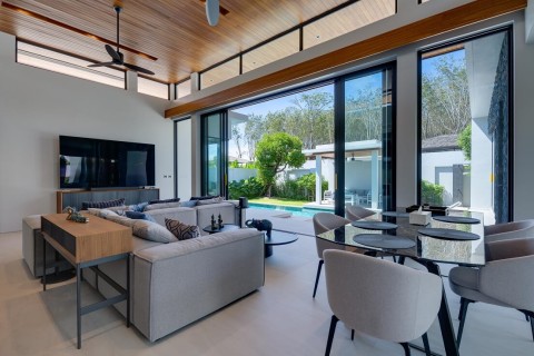 Вилла с бассейном в Botanica Modern Loft, Пхукет, Таиланд, 414 м2