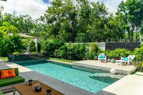 Вилла с бассейном в Botanica Modern Loft, Пхукет, Таиланд, 214 м2