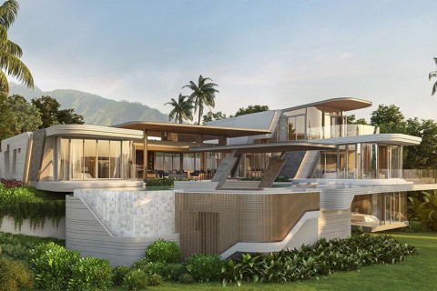 Вилла с бассейном в Botanica The Valley, Пхукет, Таиланд, 547 м2