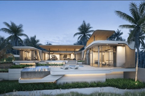 Вилла с бассейном в Botanica The Valley, Пхукет, Таиланд, 547 м2