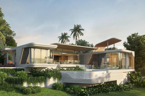 Вилла с бассейном в Botanica The Valley, Пхукет, Таиланд, 1216 м2
