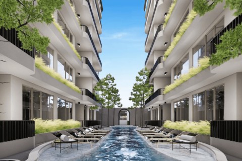 1-комнатный пентхаус с бассейном в The Element by Anocha, Пхукет, Таиланд, 74 м2