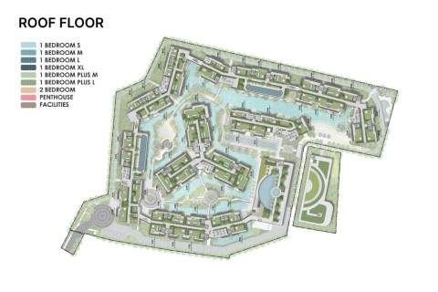 1-комнатная квартира в The Katabello, Пхукет, Таиланд, 56 м2