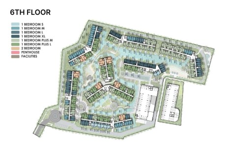 2-комнатная квартира в The Katabello, Пхукет, Таиланд, 71 м2