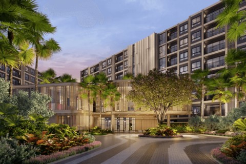 1-комнатная квартира в The Base Cherngtalay, Пхукет, Таиланд, 27 м2