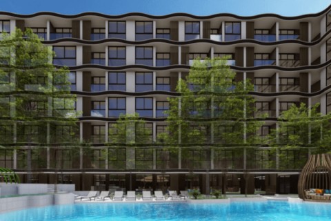 1-комнатная квартира в VIP Tropika, Пхукет, Таиланд, 45 м2