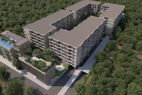 1-комнатная квартира в VIP Tropika, Пхукет, Таиланд, 45 м2