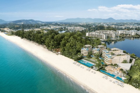 4-комнатная квартира в Banyan Tree Beach Residences Oceanus, Пхукет, Таиланд, 416 м2