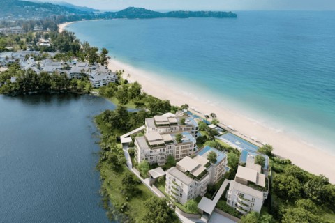 4-комнатный пентхаус с бассейном в Banyan Tree Beach Residences Oceanus, Пхукет, Таиланд, 768 м2