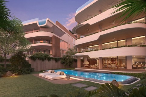 4-комнатный пентхаус с бассейном в Banyan Tree Beach Residences Oceanus, Пхукет, Таиланд, 768 м2