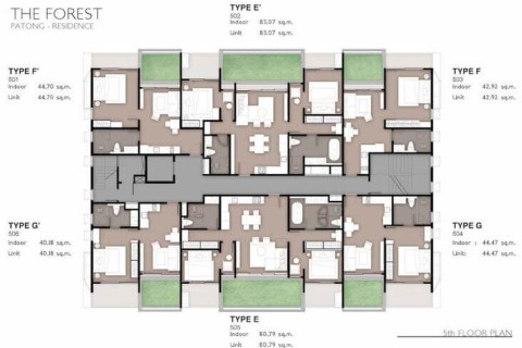 The Forest Patong Residence на Пхукете